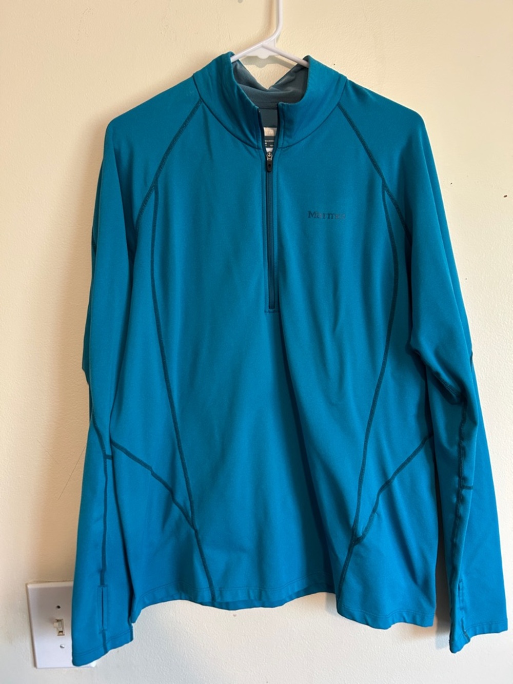 Marmot Teal Half-Zip Pullover